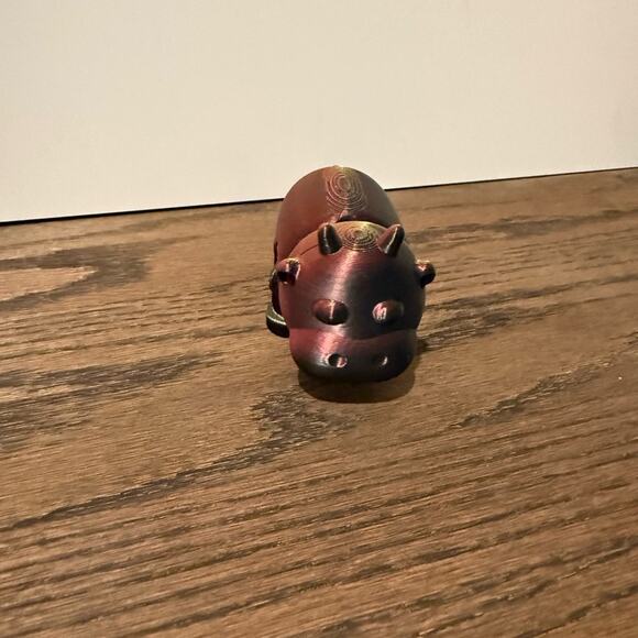 3D Printed Animals Bundle Dragon, Hippo, and Dinosaur Figurines - Picture 3 of 7